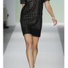 Tibi Leathertrimmed Cotton Dress in Black - Lyst
