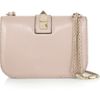 Valentino Studembellished Leather Shoulder Bag in Pink (blush) - Lyst
