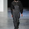 Acne Fall 2012 Black Quilted WIde Sleeved Cropped Top in Black - Lyst