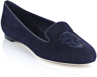 Alexander McQueen Navy Suede Shoes - Lyst