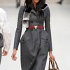 Burberry Prorsum Fall 2012 Large Tote Bag in Brown Stripes  in Brown - Lyst