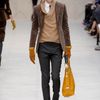 Burberry Prorsum Fall 2012 Tailored Corduroy Jacket  in Brown - Lyst