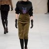 Burberry Prorsum Fall 2012 Brown Pointy Heeled LaceUp Ankle Boots in Brown - Lyst