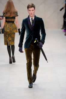 Burberry Prorsum Fall 2012 Black Leather Oxford Shoes - Lyst