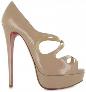 Christian Louboutin 150mm Mademoi Patent Criss Cross Pumps - Lyst