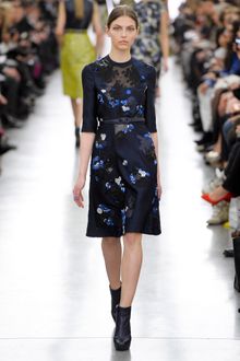 Erdem Fall 2012 Floral Lace Embroidered Evening Dress - Lyst