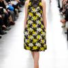 Erdem Fall 2012 Floral Lace Embroidered Aline Dress in Yellow - Lyst