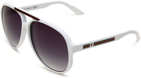 white gucci glasses men