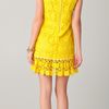 Juicy Couture Daisy Guipure Dress in Yellow - Lyst