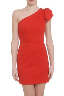 Valentino One-Shoulder Dress With Bow - Lyst