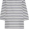Aubin & Wills Swarthmore Striped CottonPoplin Mini Dress in Black (white) - Lyst