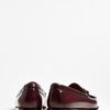Bass Weejuns Burgundy Leather Leyton Fringe Loafers in Purple for Men (burgundy) - Lyst