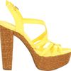 Jessica Simpson Jessica Simpson Womens Jscizal Platform Sandal in Yellow (lemon chill patent) - Lyst