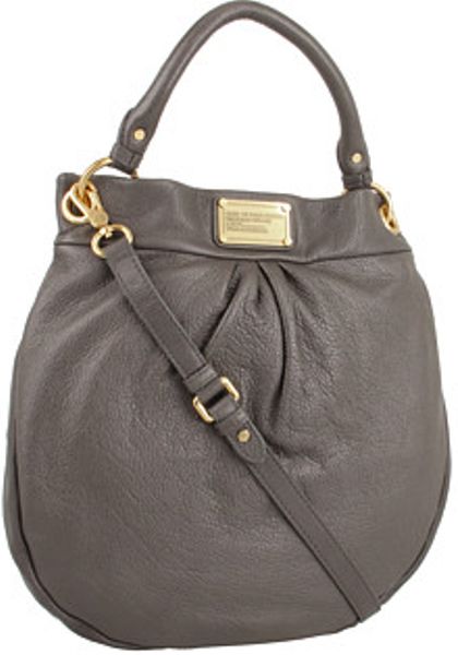 Marc By Marc Jacobs Classic Q Hillier Hobo in Gray (f) - Lyst