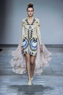 Mary Katrantzou Fall 2012 White Low Heel Shoes - Lyst