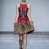 Mary Katrantzou Fall 2012 Magic Eye Godet Dress in Red - Lyst