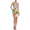 Mary Katrantzou Balalaika Strapless Puff Dress in Multicolor (mint) - Lyst