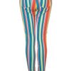 Moto Stripe Jamie Jeans in Multicolor (multi) - Lyst