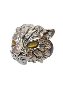 Roberto Cavalli Fox and Swarovski Ring - Lyst
