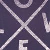Zoe Karssen Love Cross T Shirt in Purple (navy) - Lyst