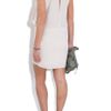Acne Mallory V Neck Asymmetric Dress in Purple (ocean) - Lyst