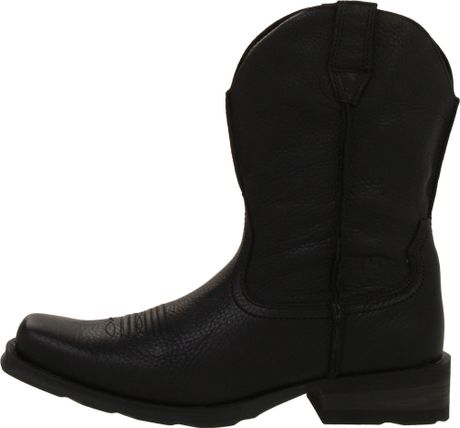 ariat rambler black deertan