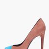 Barbara Bui Suede Colorblock Pumps in Multicolor (brown) - Lyst