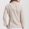 Caslon® One Button Knit Jacket in Beige (beige string stripe) - Lyst