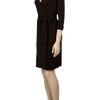 Diane Von Furstenberg New Julian Wrap Dress in Black (chocolate) - Lyst
