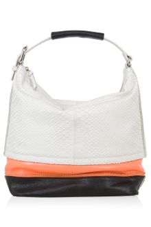 Diane Von Furstenberg Mandy Embossed Leather Bag - Lyst