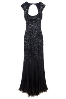Elie Saab Backless Sequin Gown - Lyst