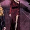 Gucci Fall 2012 Burgundy Evening Dress with Ruffles and Asymmetrical High Slit  in Purple - Lyst
