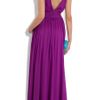 Halston Heritage Waist Tie Grecian Gown in Purple - Lyst