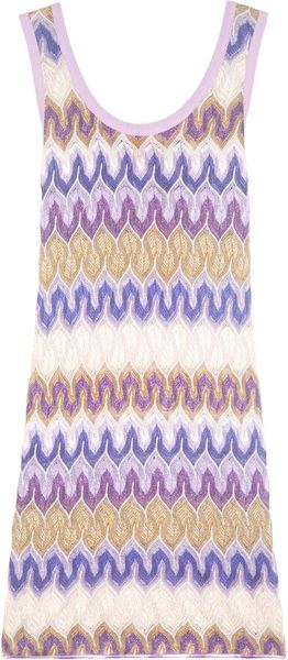 Missoni Marzia Short Lurex Dress - Lyst