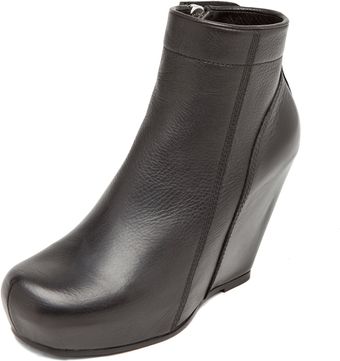 Rick Owens Regular Wedge in Black - Lyst