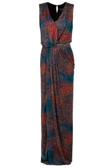 Saloni Sara Long Beaded Waist Dress - Lyst
