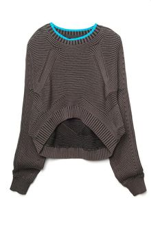 Alexander Wang Bi-Color Rib Shrug - Lyst