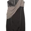 Alexander Wang Draped Sash Dress in Black - Lyst