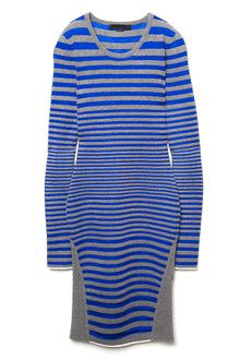 Alexander Wang Engineered Stripe Dress - Lyst