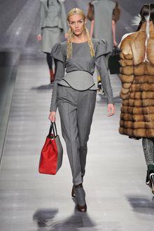 Fendi Fall 2012 Tailored Wool Pants  - Lyst