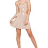 Hervé Léger Runway Hardware Dress in Stocking Gold in Purple (stocking gold) - Lyst