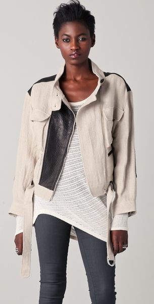 Iro Shrunken Trench Coat - Lyst