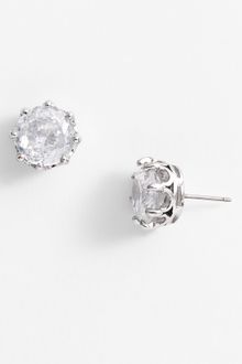 Juicy Couture Ocean Couture Oversized Solitaire Stud Earrings - Lyst