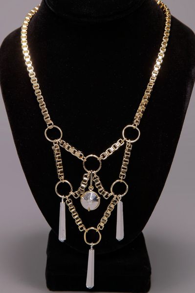 Low Luv X Erin Wasson Box Chain Necklace  Yellow Gold in Yellow - Lyst
