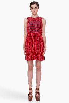 Marc By Marc Jacobs Silk Light Hearted Dress - Lyst