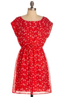 ModCloth Got It On Flock Dress - Lyst