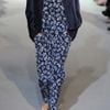 Stella Mccartney Christine Paisleyprint Silk Pants in Blue (navy) - Lyst