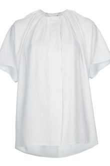 Balenciaga Gathered Blouse - Lyst