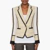 Barbara Bui Neon Tweed Jacket in Beige (yellow) - Lyst