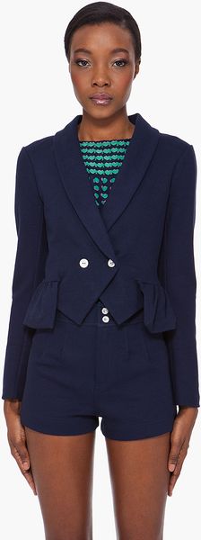  Blue Adie Knit Blazer 